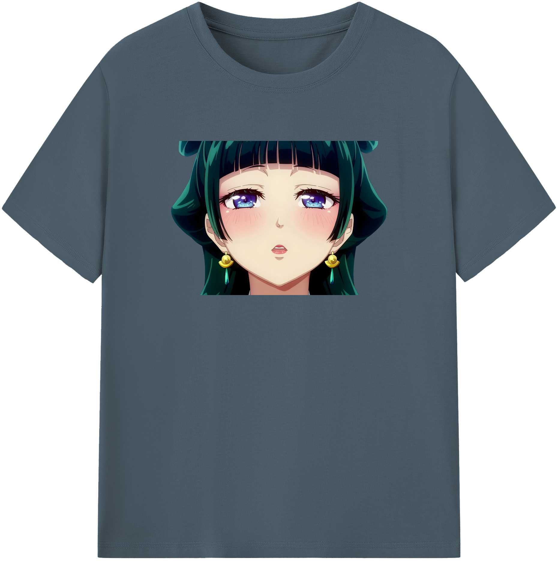 （画像用） 薬屋のひとりごと The Apothecary Diaries 綿100％半袖Tシャツ（フロントプリント）